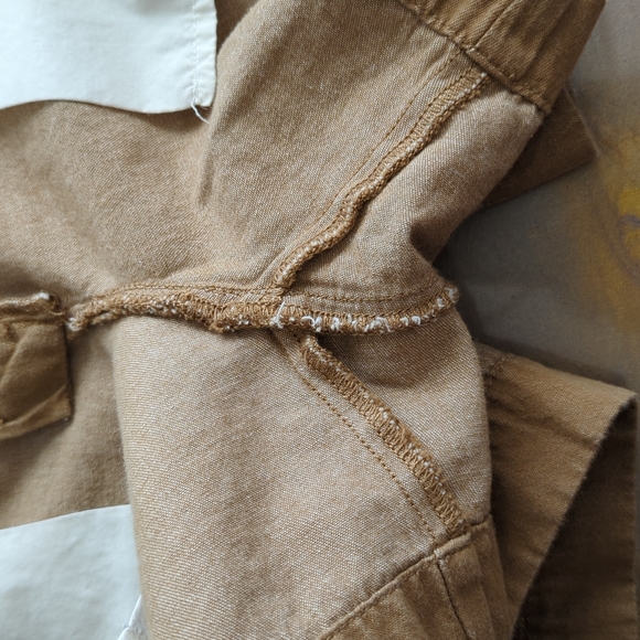 Vintage LIZ CLAIBORNE Brown Shorts Size 12 - Picture 12 of 13